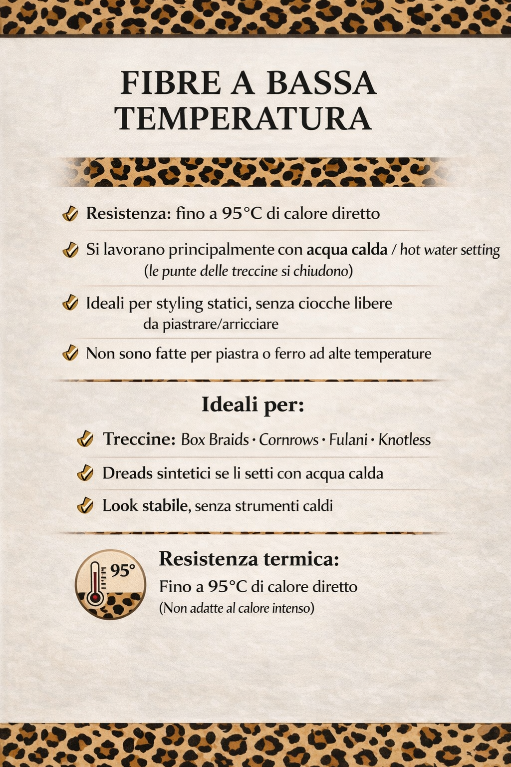 FIBRE BASSA TEMPERATURA