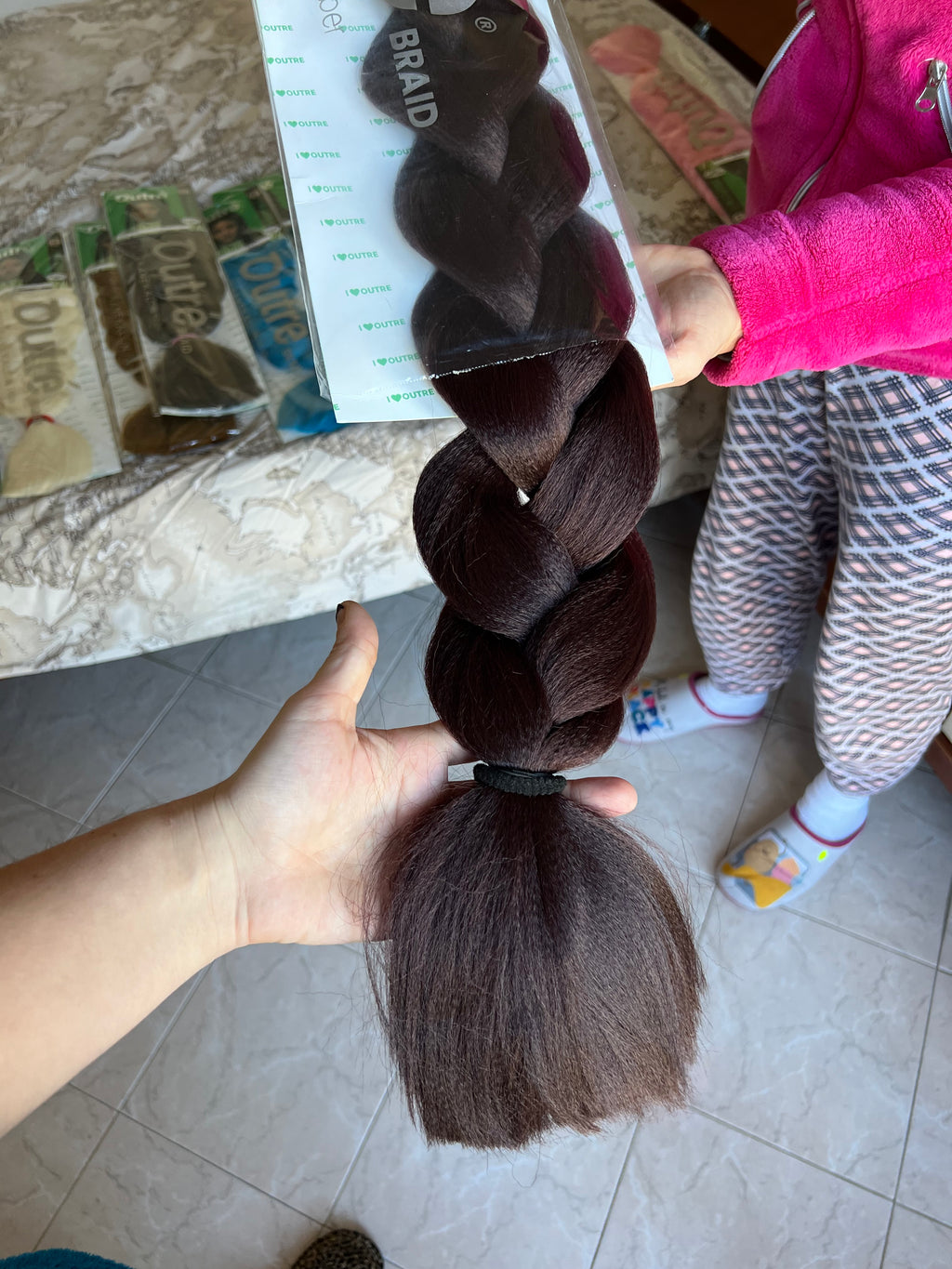 OUTRE ULTRA BRAID 165 g 82" | Kanekalon Low Temperature Fiber – Hot Water Setting