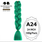 Coarse Jumbo Braiding Hair 100 grams