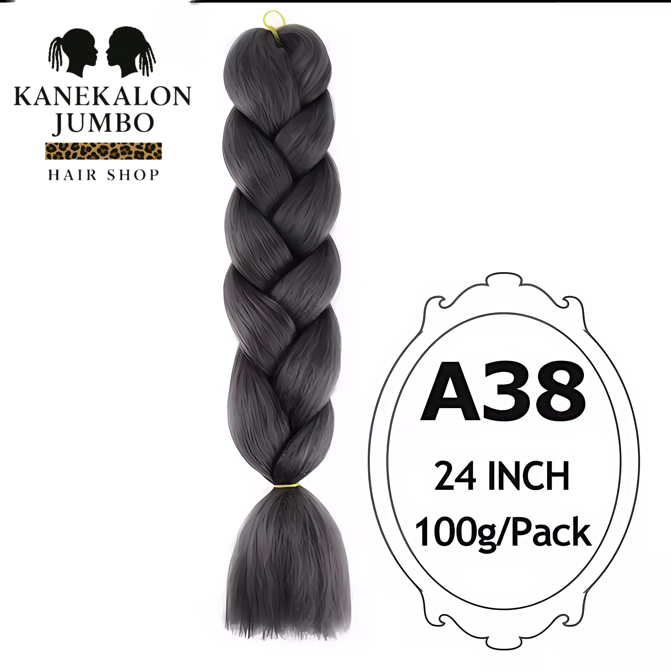 Coarse Jumbo Hair | 100 g | 60 cm | Fibra Ad Alta Temperatura