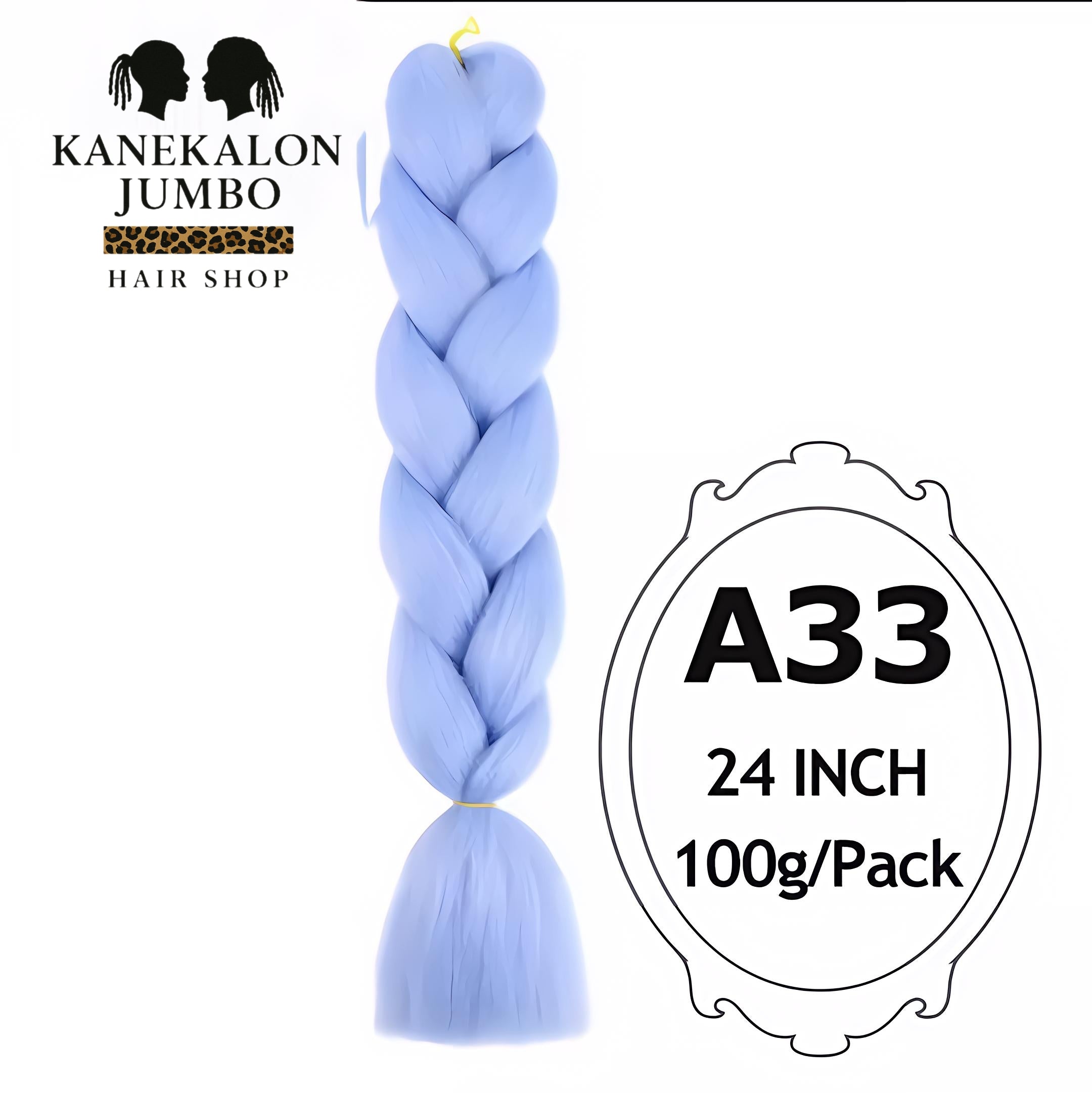 Coarse Jumbo Hair | 100 g | 60 cm | Fibra Ad Alta Temperatura