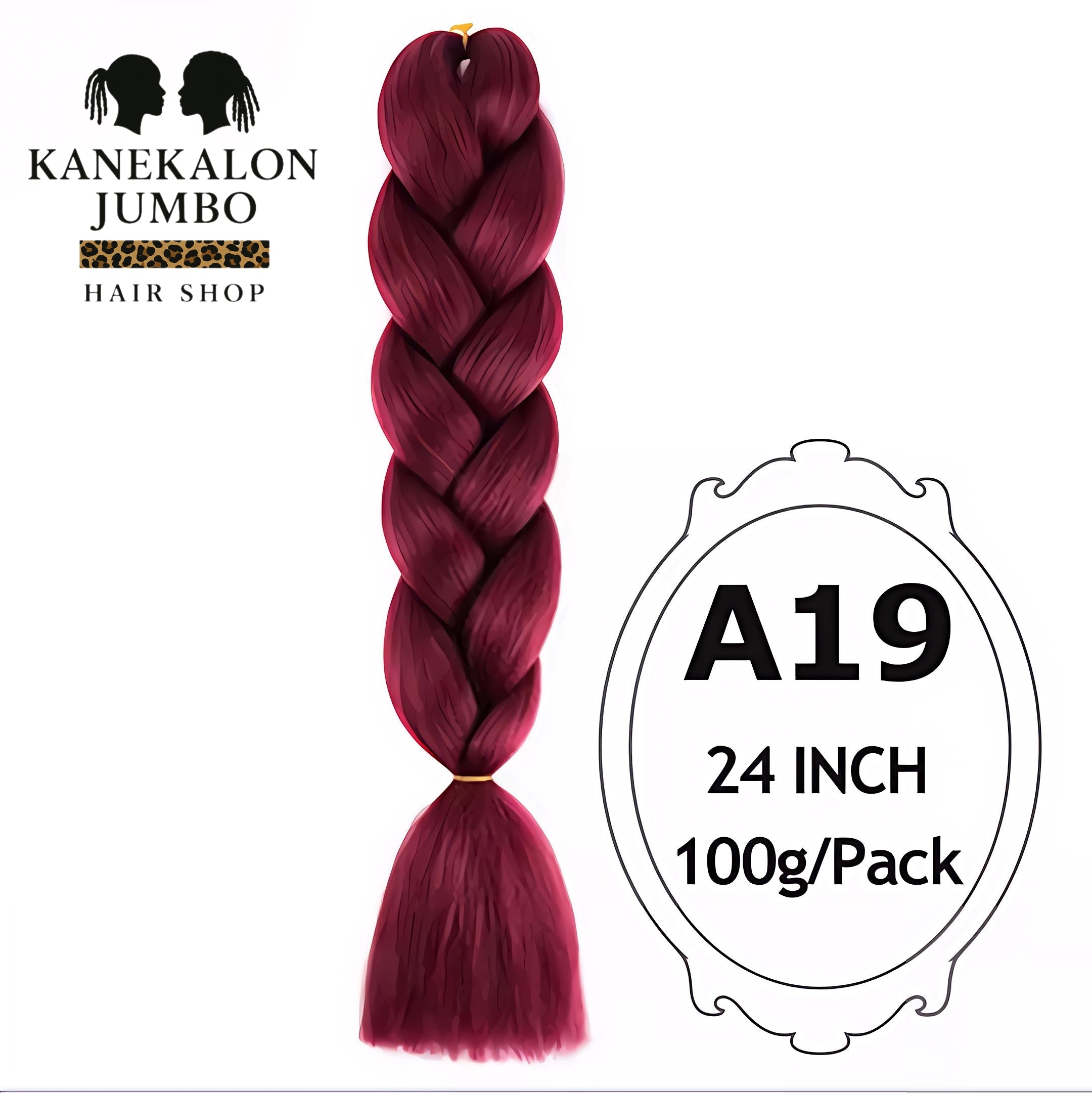Coarse Jumbo Hair | 100 g | 60 cm | Fibra Ad Alta Temperatura