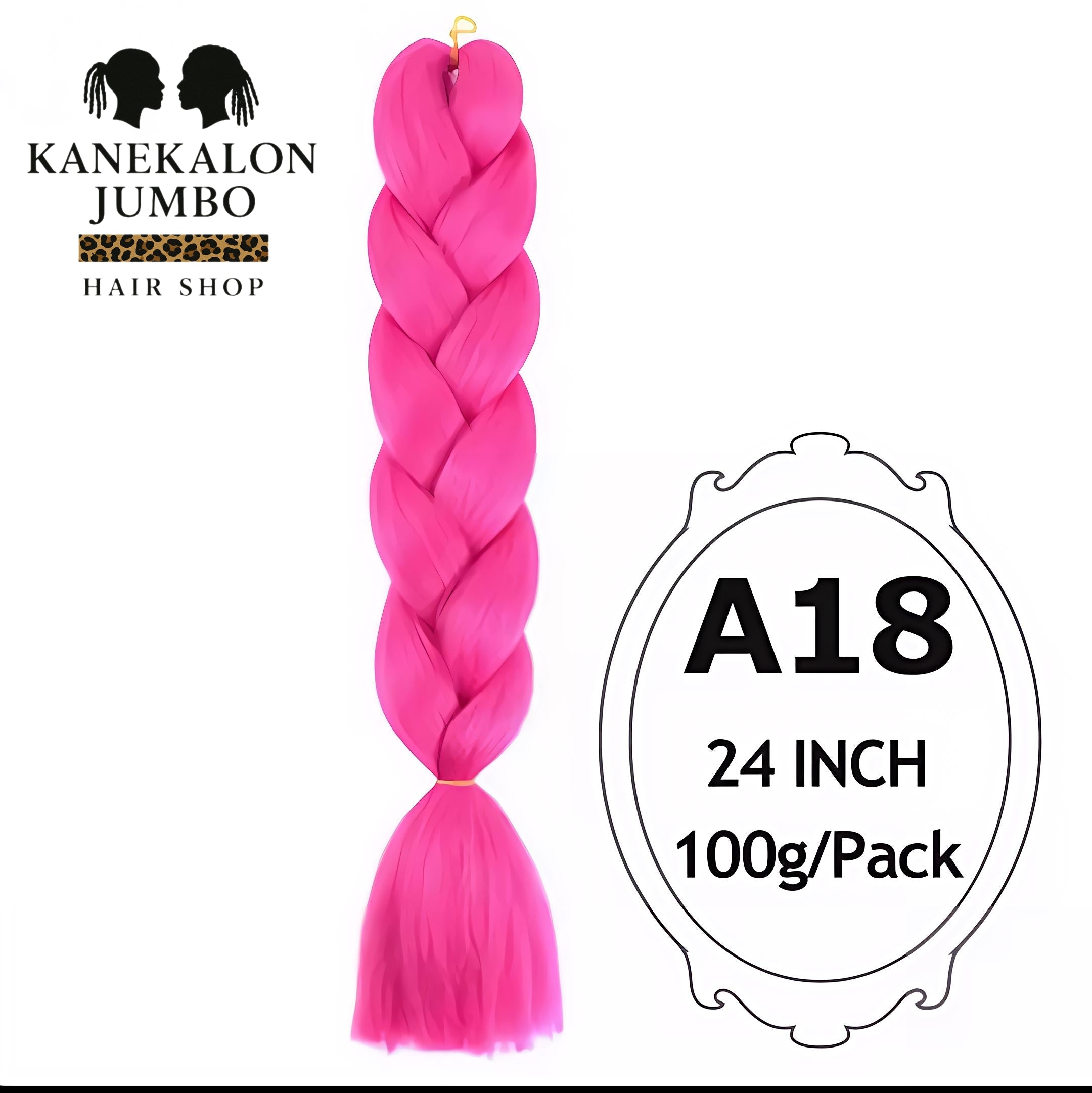 Coarse Jumbo Hair | 100 g | 60 cm | Fibra Ad Alta Temperatura