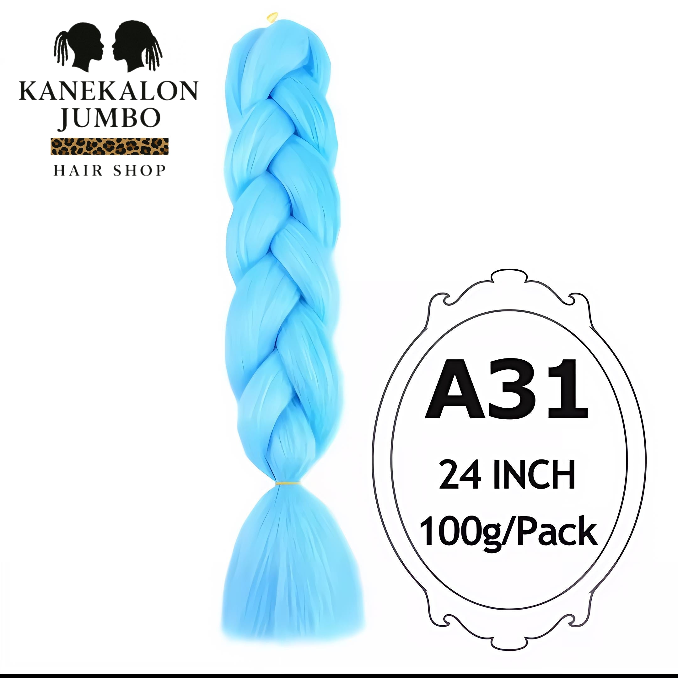 Coarse Jumbo Hair | 100 g | 60 cm | Fibra Ad Alta Temperatura