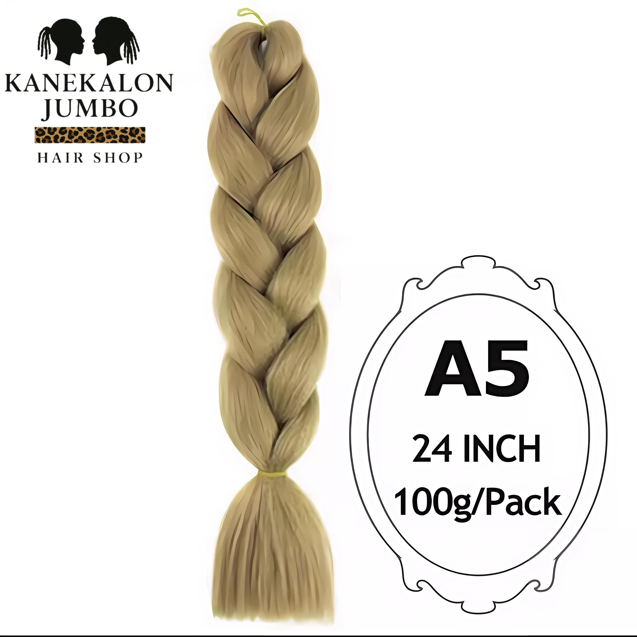 Coarse Jumbo Hair | 100 g | 60 cm | Fibra Ad Alta Temperatura