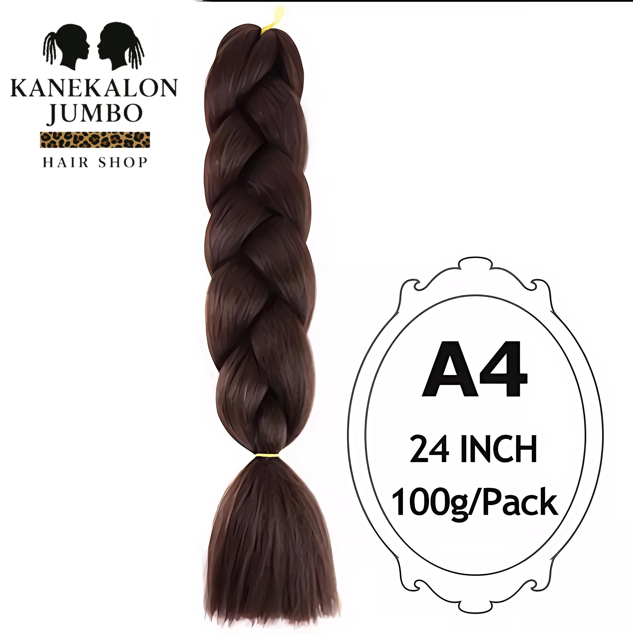Coarse Jumbo Hair | 100 g | 60 cm | Fibra Ad Alta Temperatura