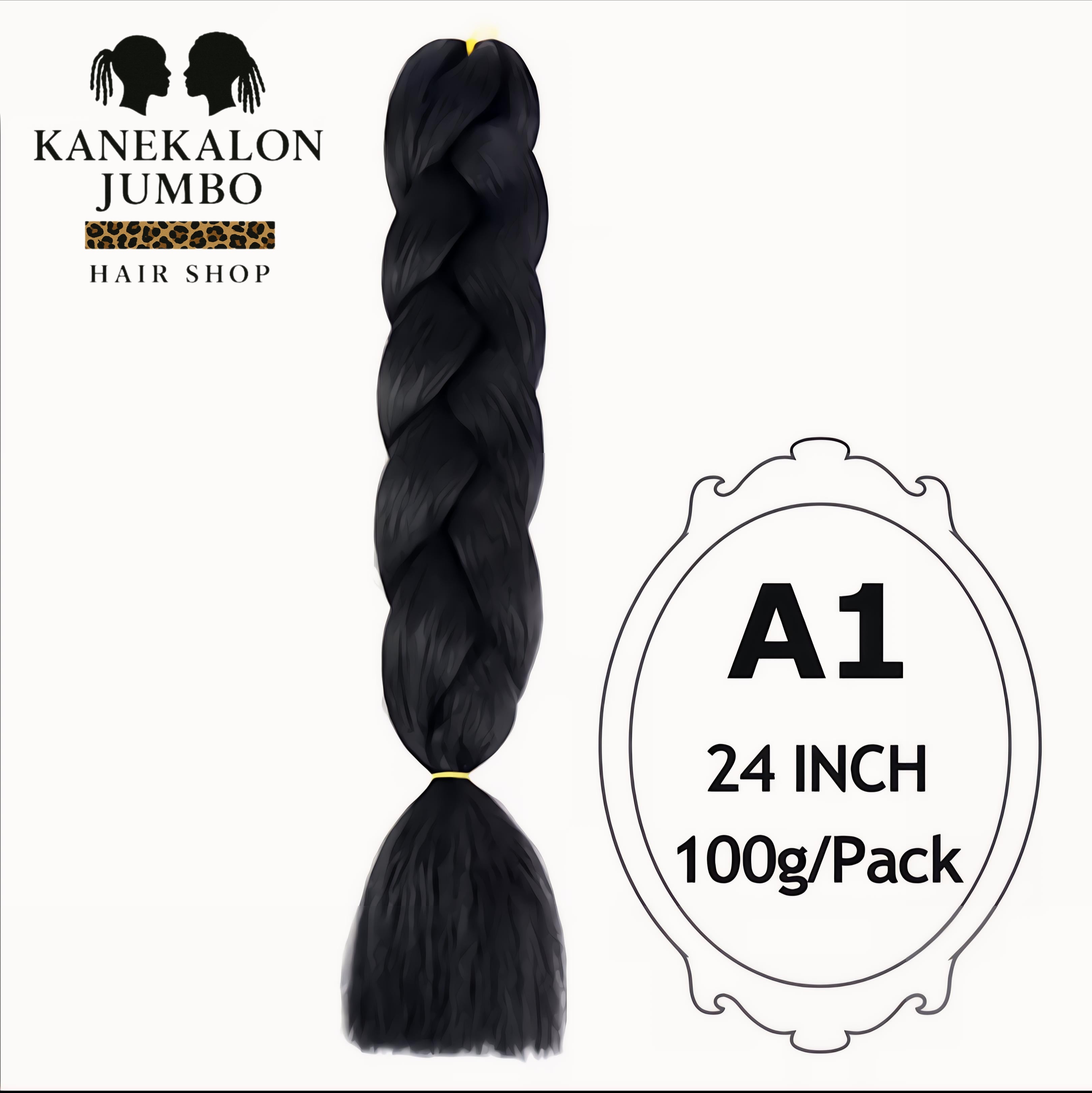 Coarse Jumbo Hair | 100 g | 60 cm | Fibra Ad Alta Temperatura
