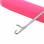 Crochet Hook for Crochet, Dreadlocks and Braids – Ergonomic Two-Tone Handle