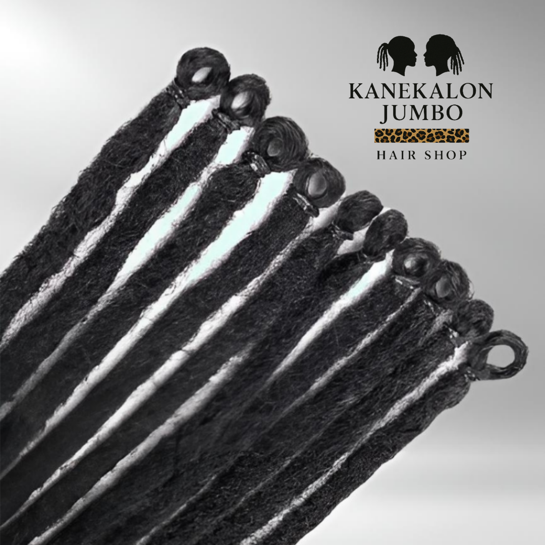 10 Single Ended Dreadlocks – 60 cm