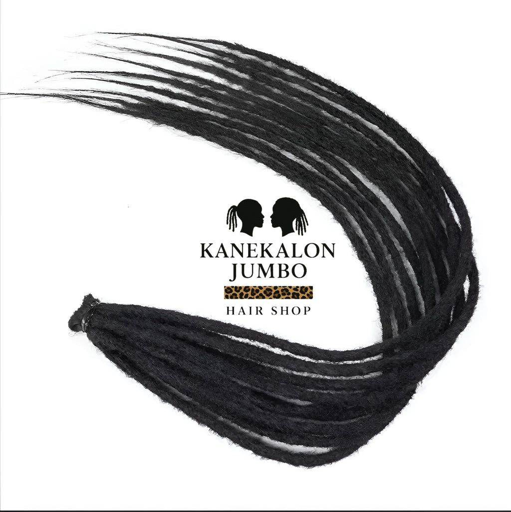 10 Single Ended Dreadlocks – 60 cm