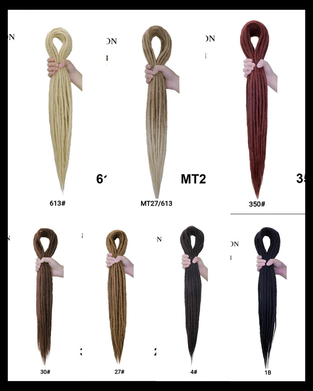 Double Ended Dreadlocks – 60cm