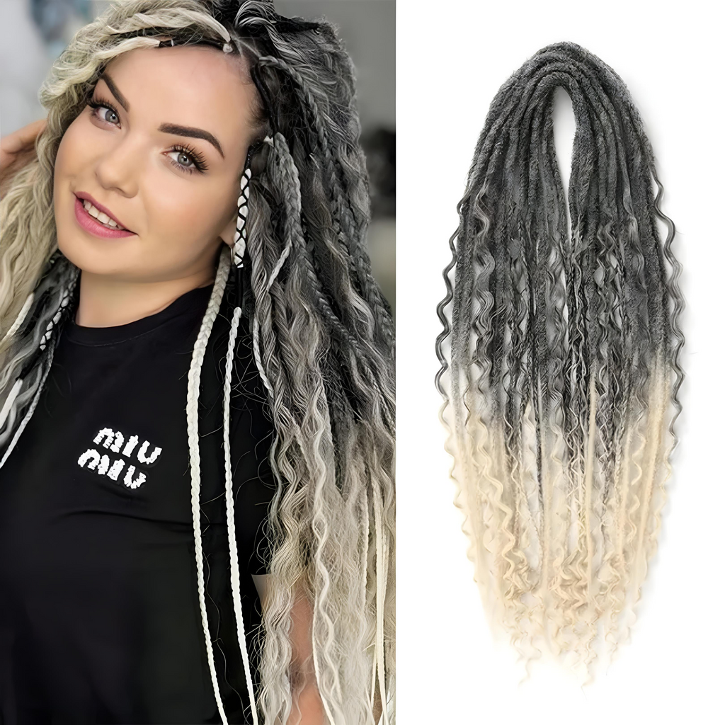 Boho Dreadlocks – Double Ended | 24inch (60cm)