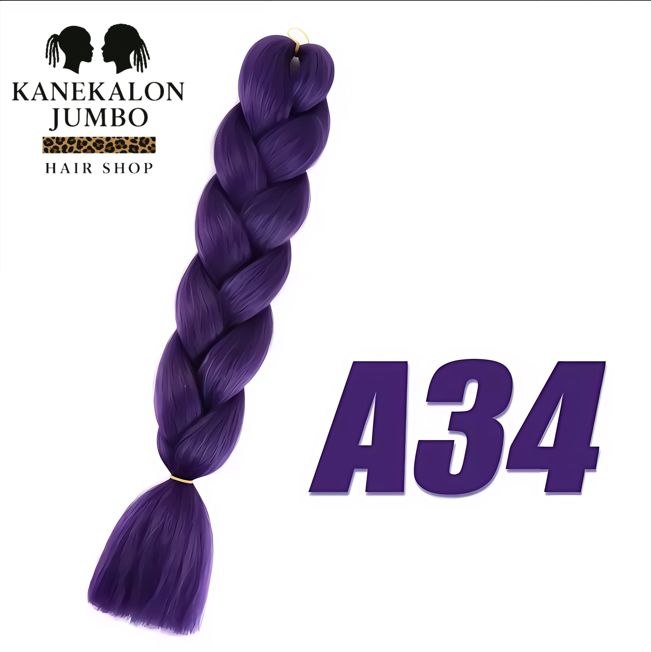 Coarse Jumbo Hair | 100 g | 60 cm | Fibra Ad Alta Temperatura