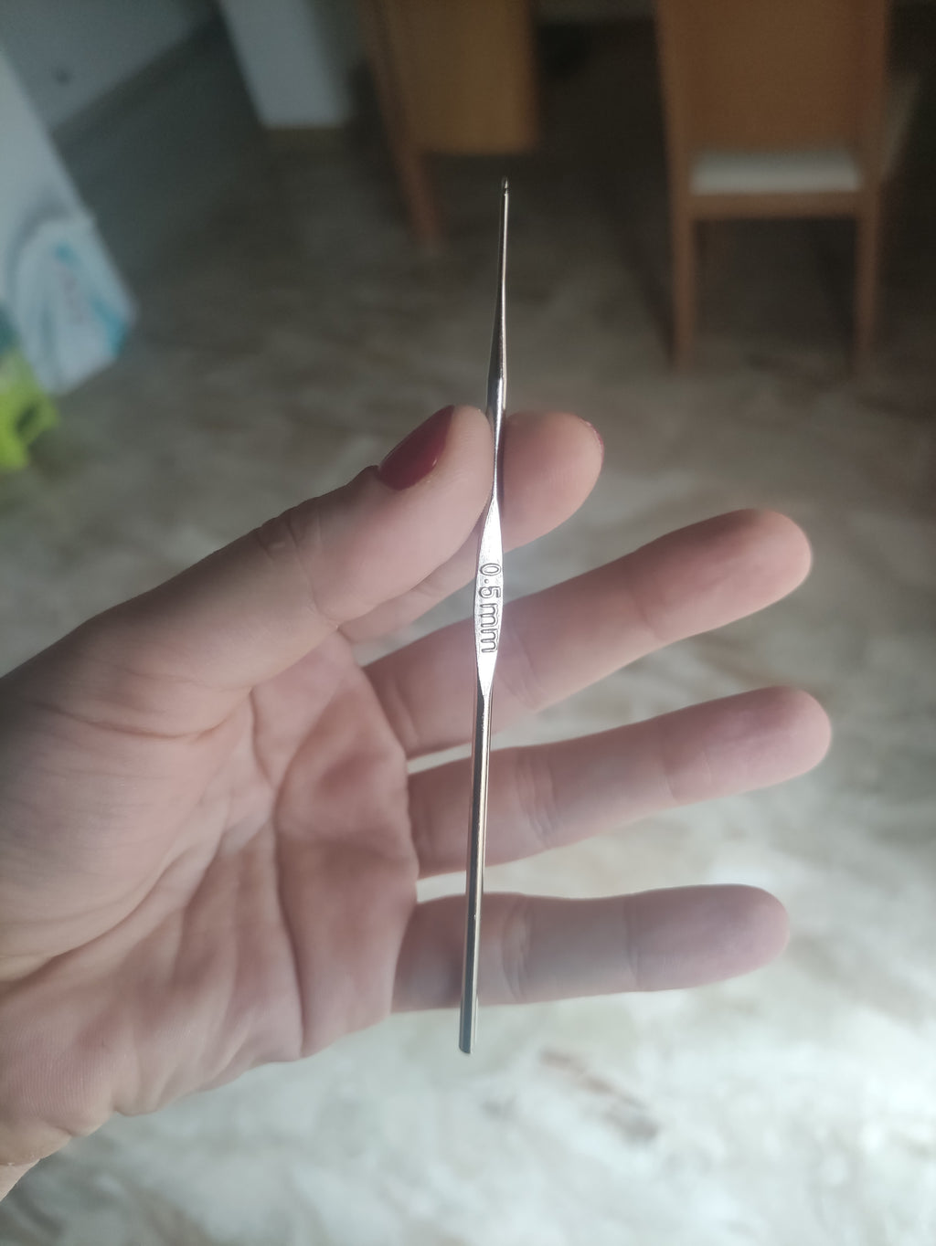 Uncinetto Dreadlocks in acciaio inox – 0,5 mm