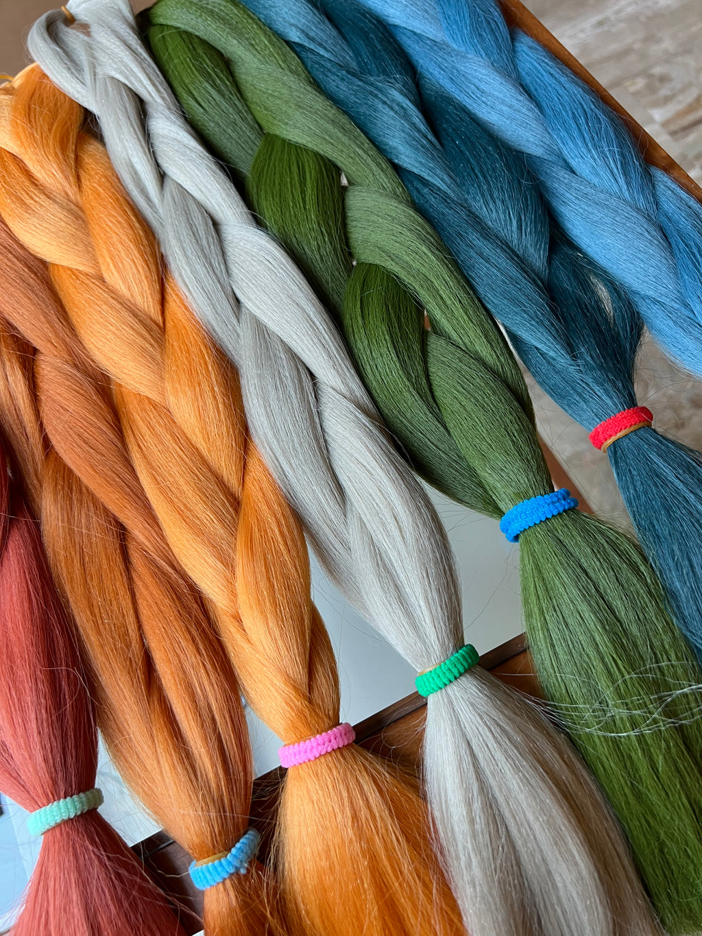 Premium Henlon Jumbo Braid – 24” (60 cm) | 80 g | Fibra sintetica ad alta temperatura