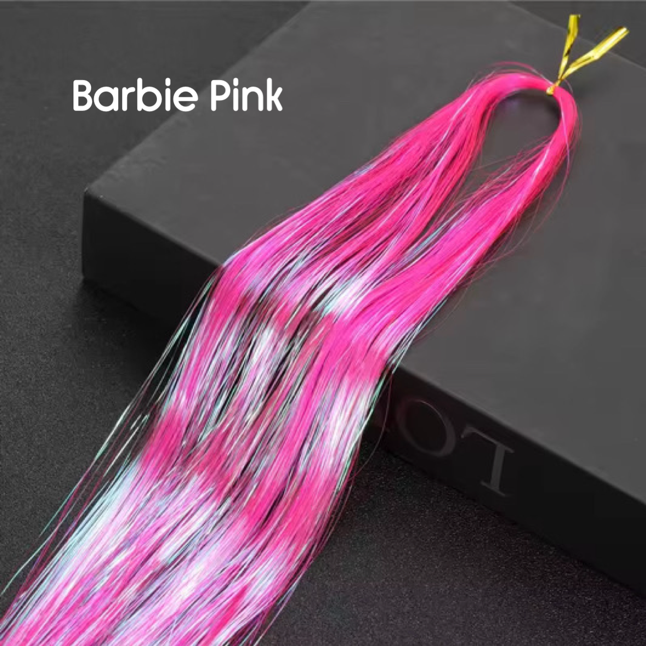 Tinsel per Capelli 120 cm – Ciocche Glitter per Braids, Boho Styles e Dreadlocks