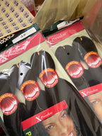 3X EZ Braid Confezione Risparmio Pre Stretched Kanekalon Hair 52” 270 g