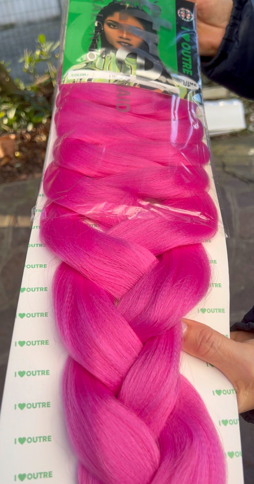 OUTRE ULTRA BRAID 165 g 82" | Fibra Kanekalon Low Temperature – Hot Water Setting