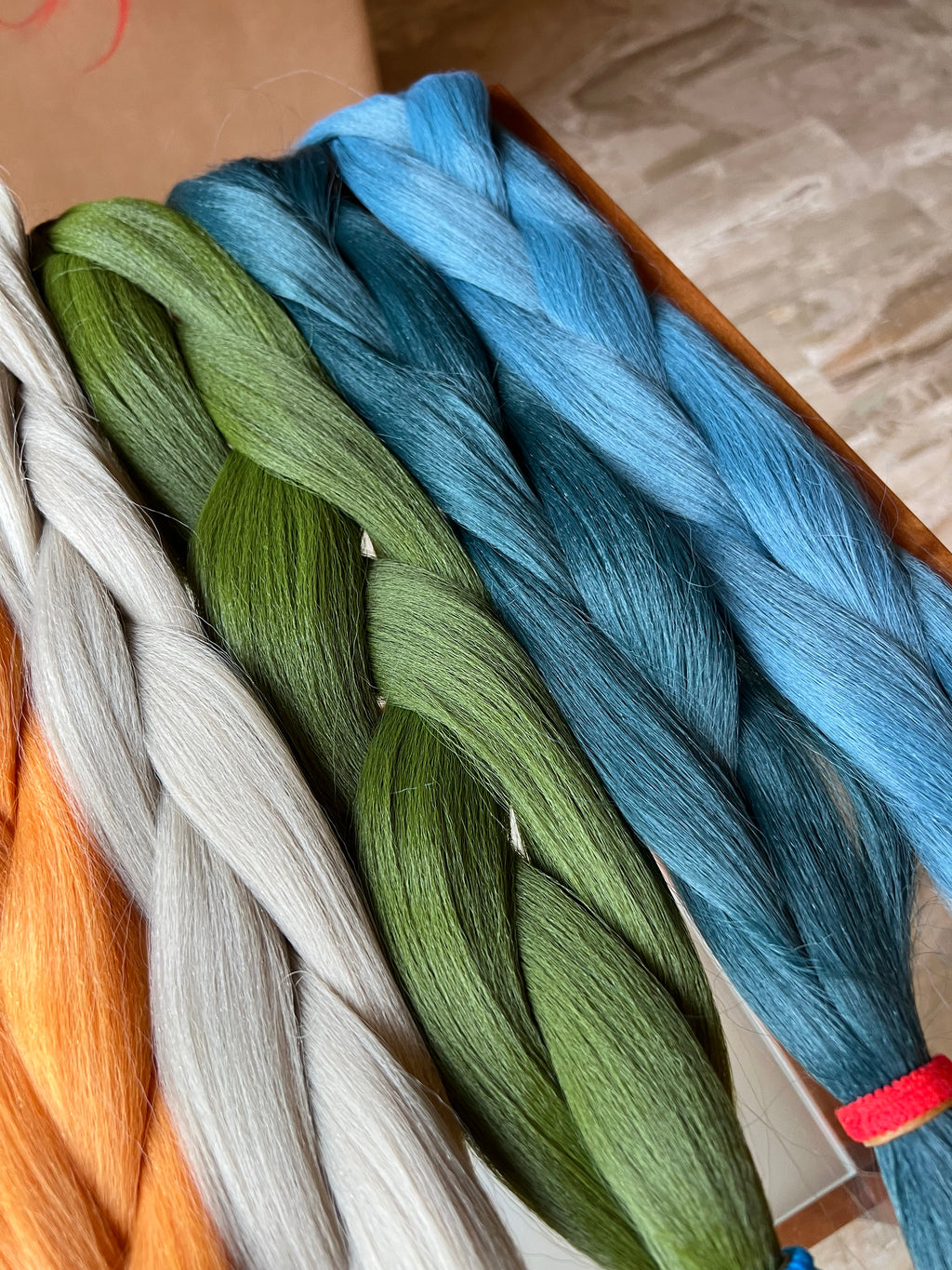 Premium Henlon Jumbo Braid – 24” (60 cm) | 80 g | Fibra sintetica ad alta temperatura