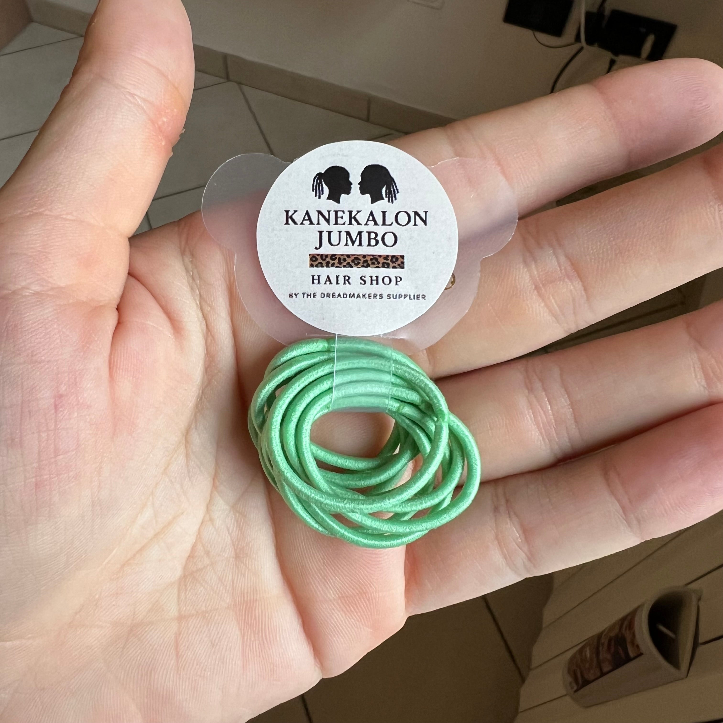 Mini Elastici Riutilizzabili per Dreadlocks e Hairstyling – 10 pz | Ø 2 mm – Uso Professionale