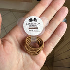 Mini Reusable Elastics for Dreadlocks and Hairstyling – 10 pcs | Ø 2 mm – Professional Use