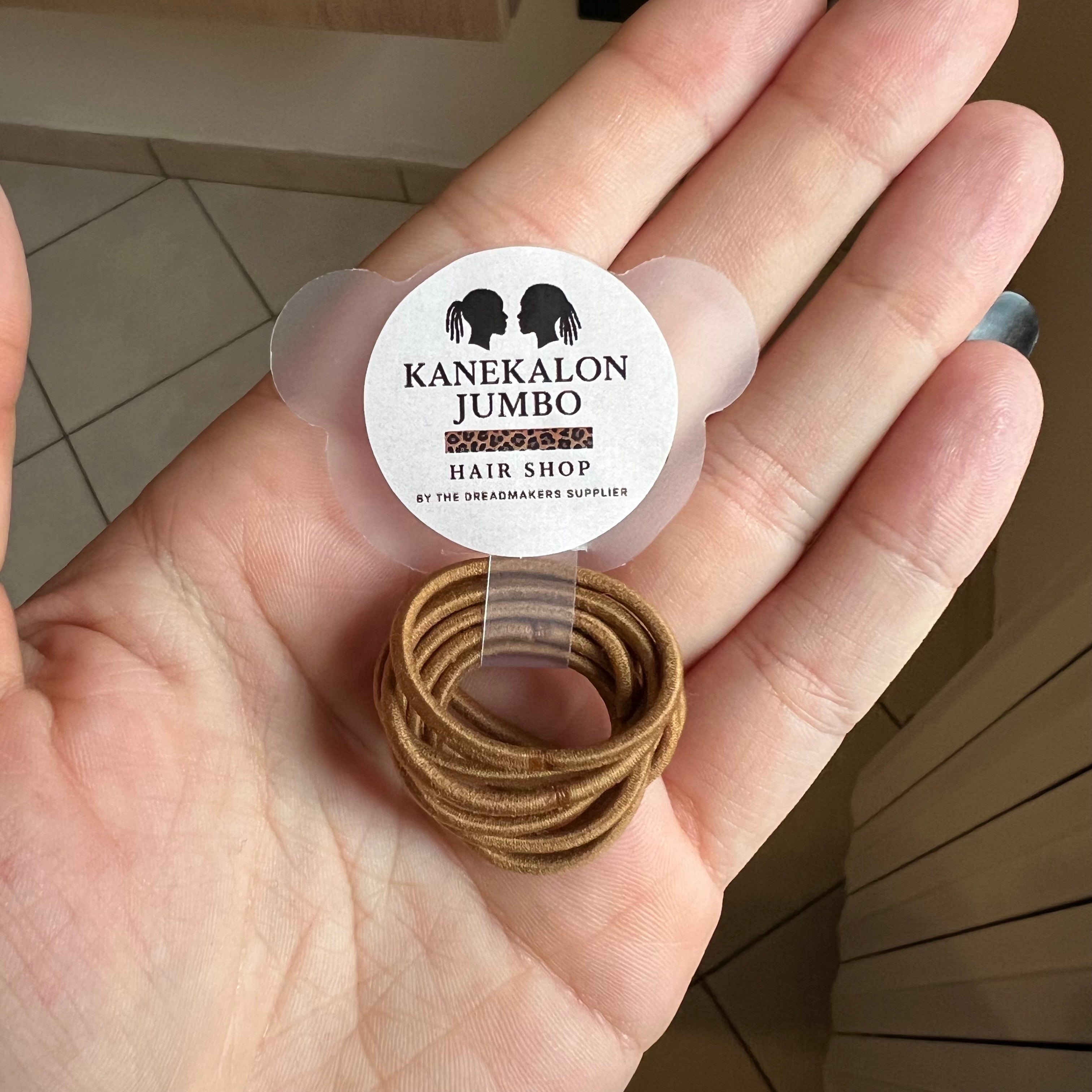 Mini Reusable Elastics for Dreadlocks and Hairstyling – 10 pcs | Ø 2 mm – Professional Use