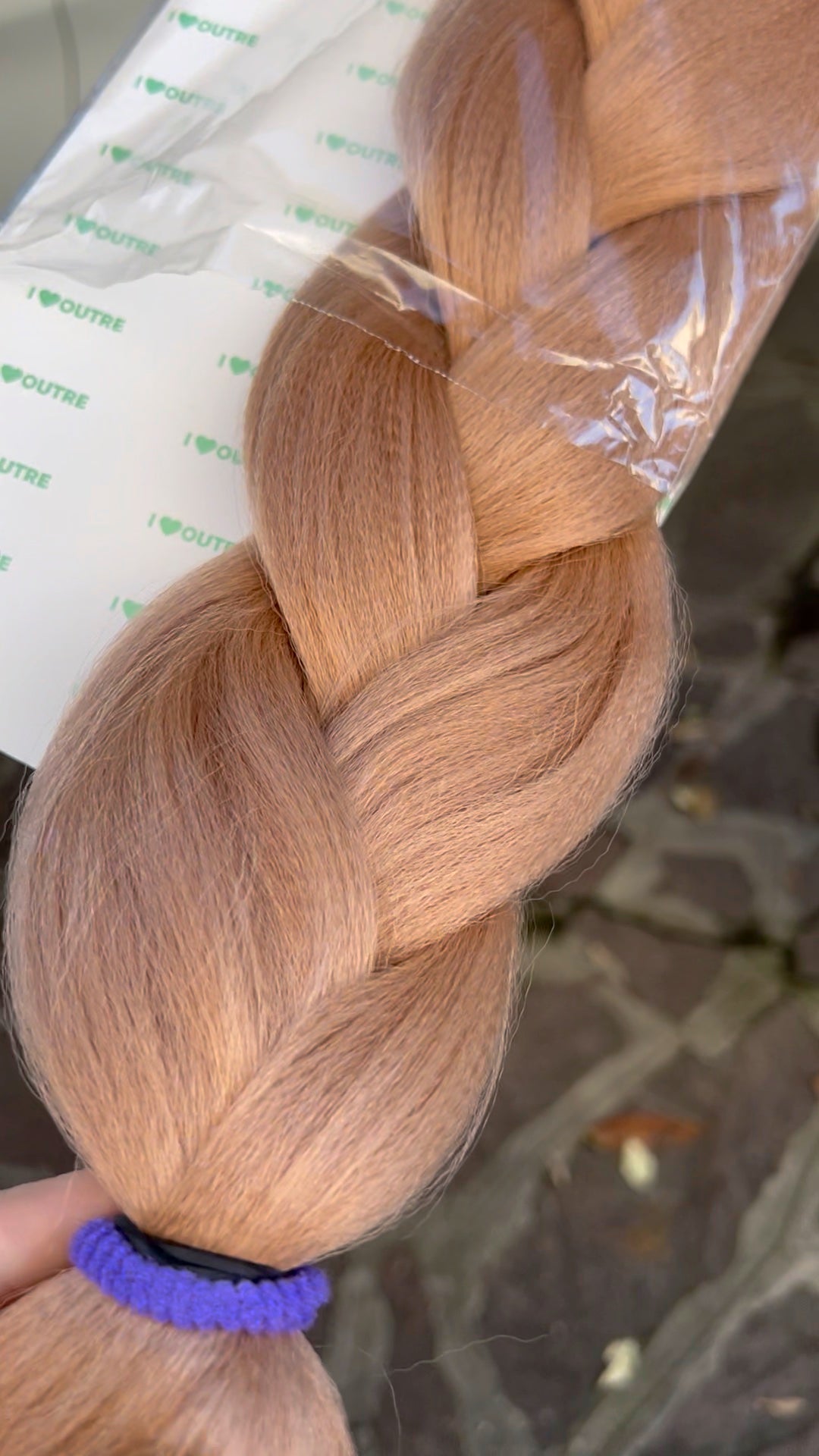 OUTRE ULTRA BRAID 165 g 82" | Fibra Kanekalon Low Temperature – Hot Water Setting