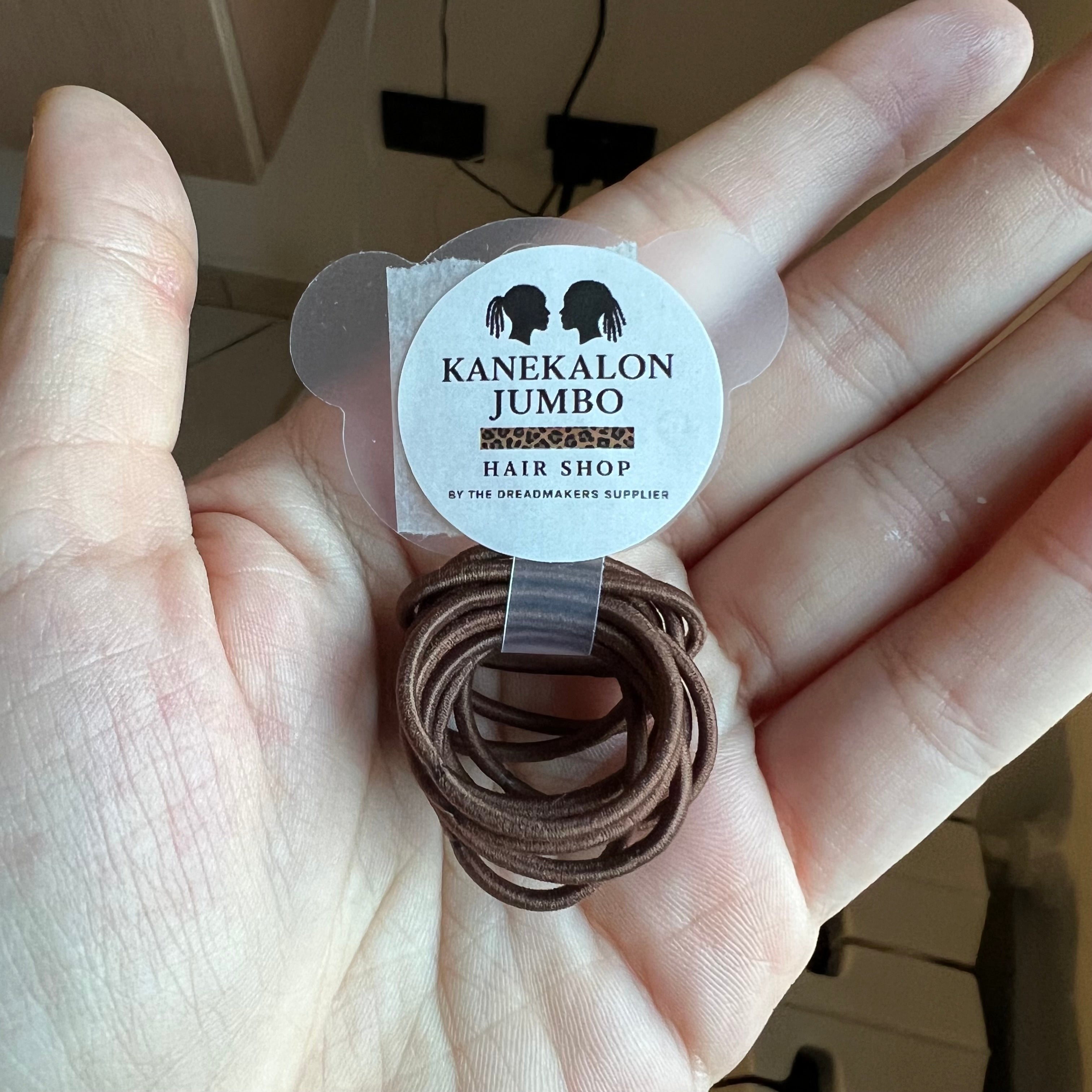 Mini Elastici Riutilizzabili per Dreadlocks e Hairstyling – 10 pz | Ø 2 mm – Uso Professionale