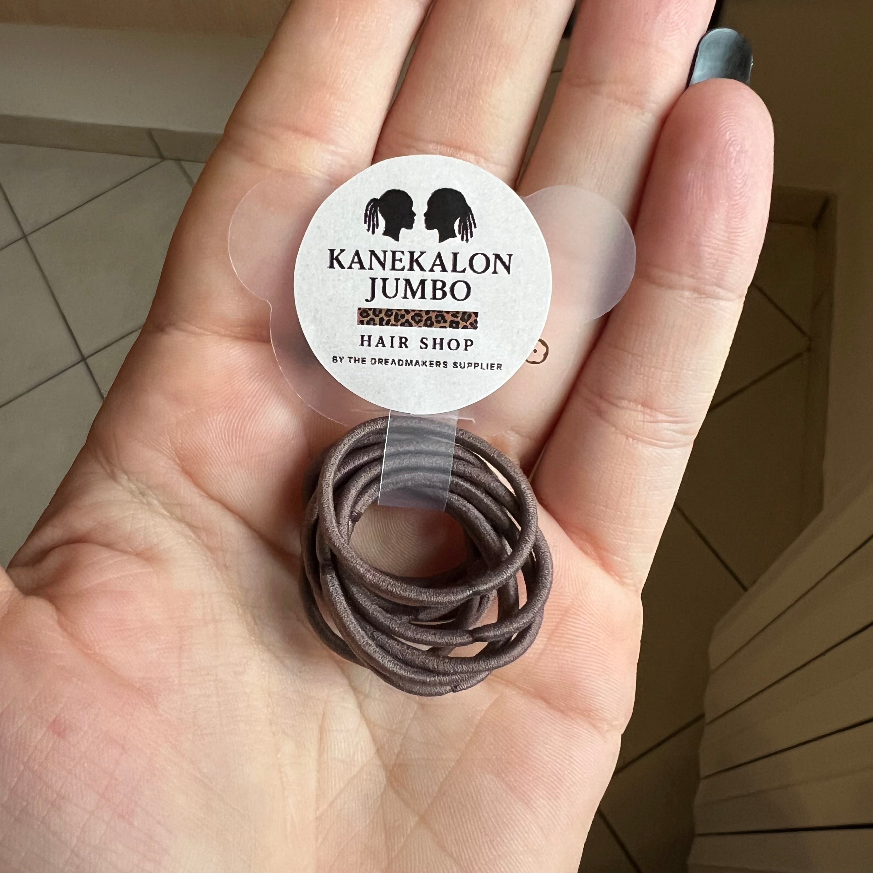 Mini Reusable Elastics for Dreadlocks and Hairstyling – 10 pcs | Ø 2 mm – Professional Use