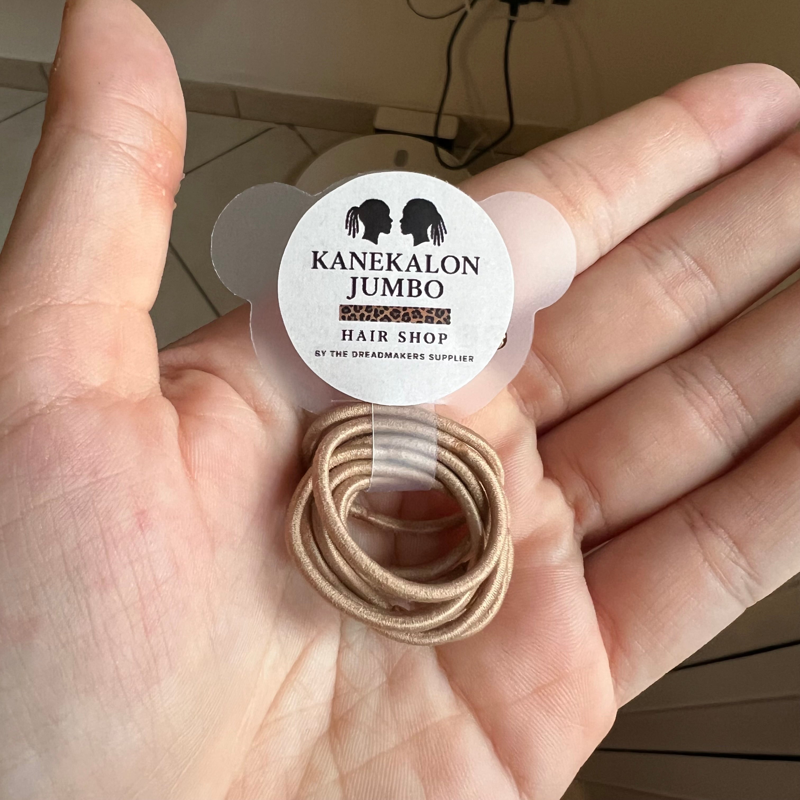 Mini Reusable Elastics for Dreadlocks and Hairstyling – 10 pcs | Ø 2 mm – Professional Use