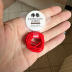 Mini Reusable Elastics for Dreadlocks and Hairstyling – 10 pcs | Ø 2 mm – Professional Use