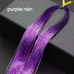 Hair Tinsel 120 cm – Glitter Strands for Braids, Boho Styles and Dreadlocks