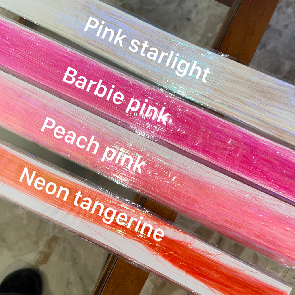 Hair Tinsel 120 cm – Glitter Strands for Braids, Boho Styles and Dreadlocks