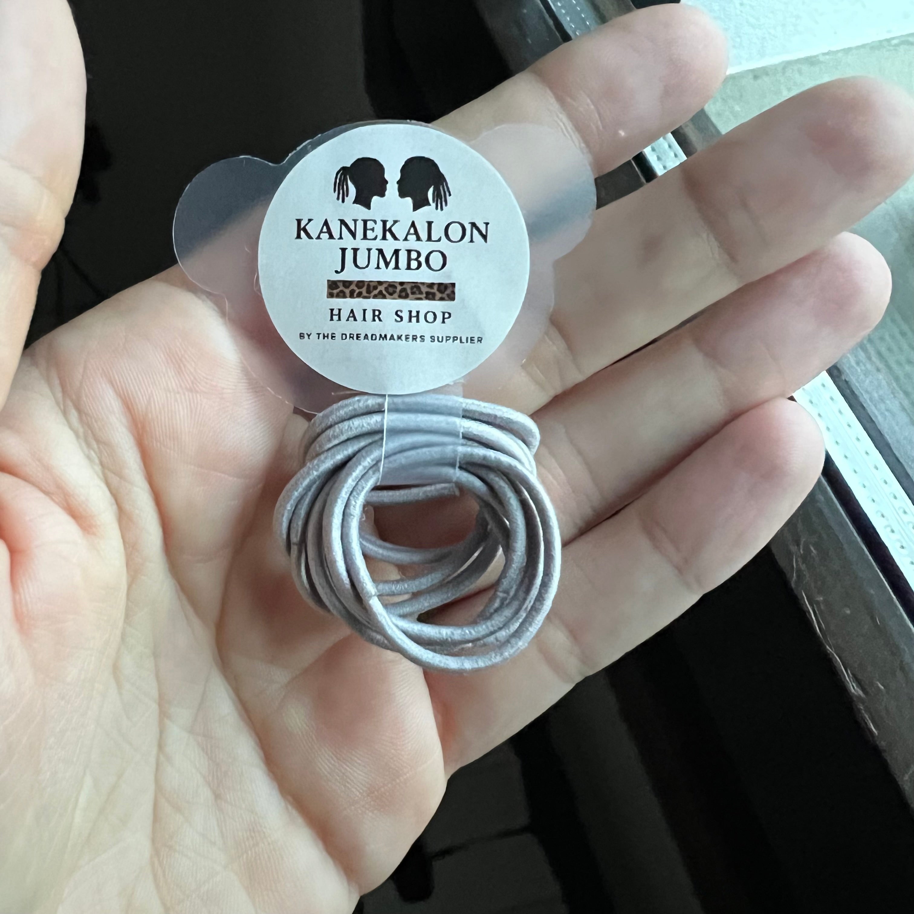 Mini Elastici Riutilizzabili per Dreadlocks e Hairstyling – 10 pz | Ø 2 mm – Uso Professionale