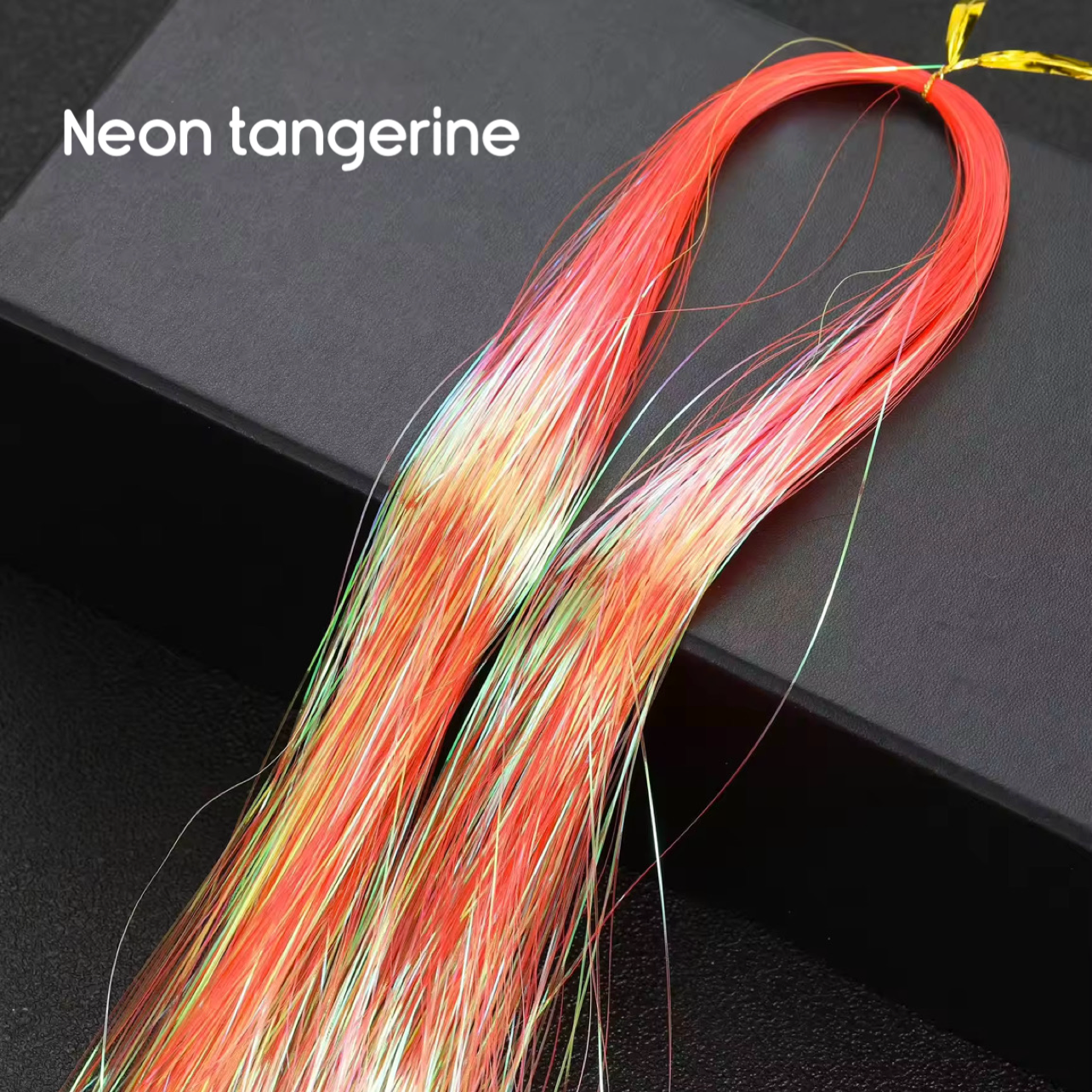 Tinsel per Capelli 120 cm – Ciocche Glitter per Braids, Boho Styles e Dreadlocks