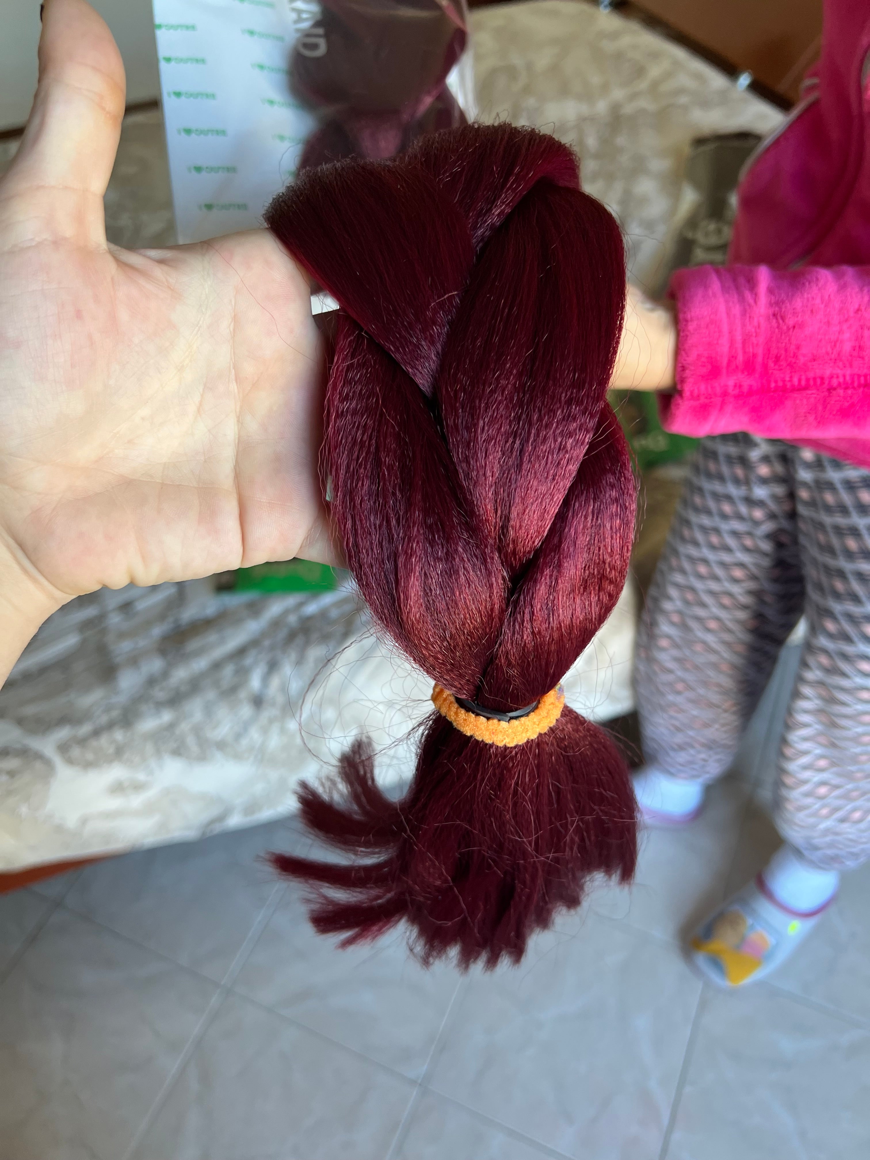 OUTRE ULTRA BRAID 165 g 82" | Fibra Kanekalon Low Temperature – Hot Water Setting