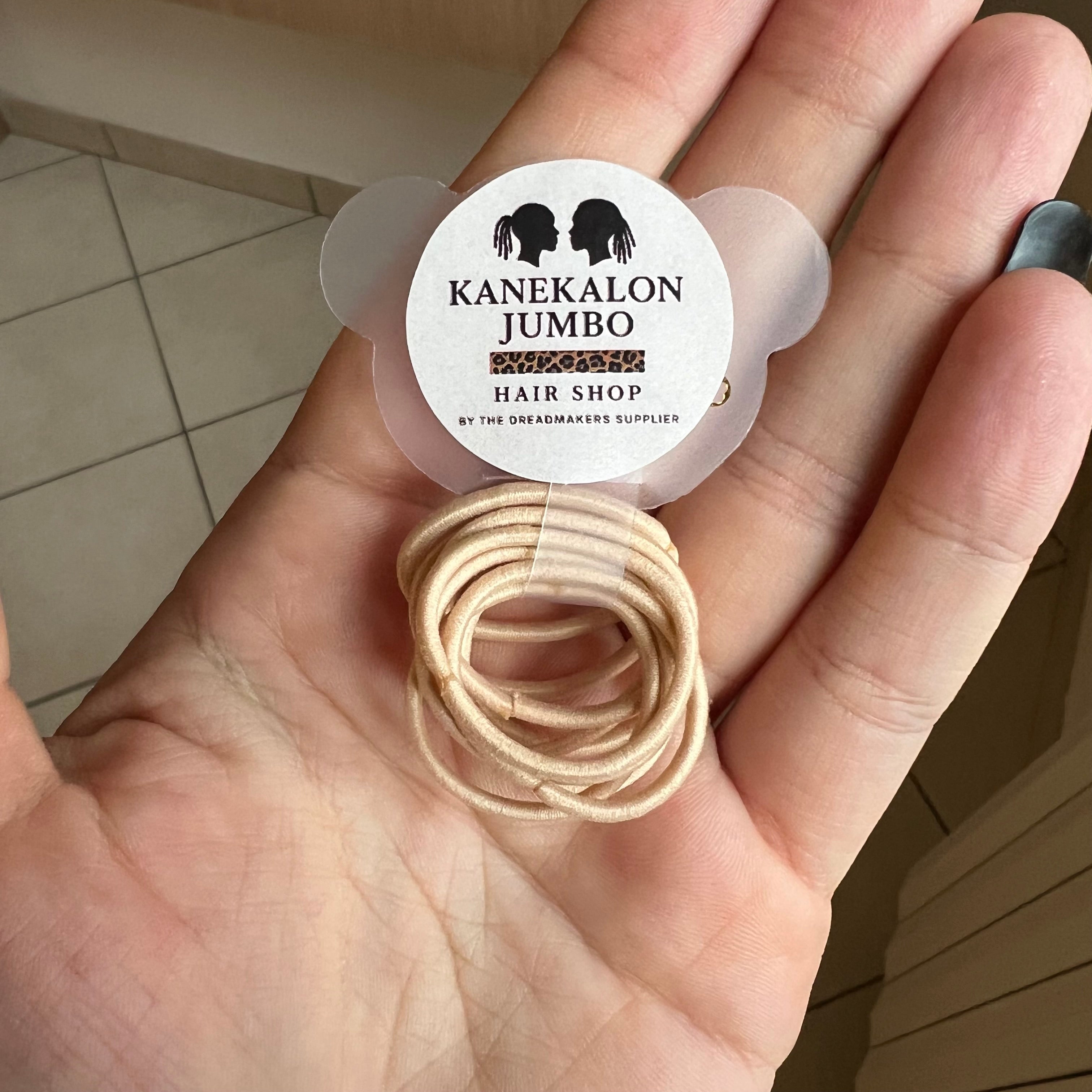 Mini Elastici Riutilizzabili per Dreadlocks e Hairstyling – 10 pz | Ø 2 mm – Uso Professionale