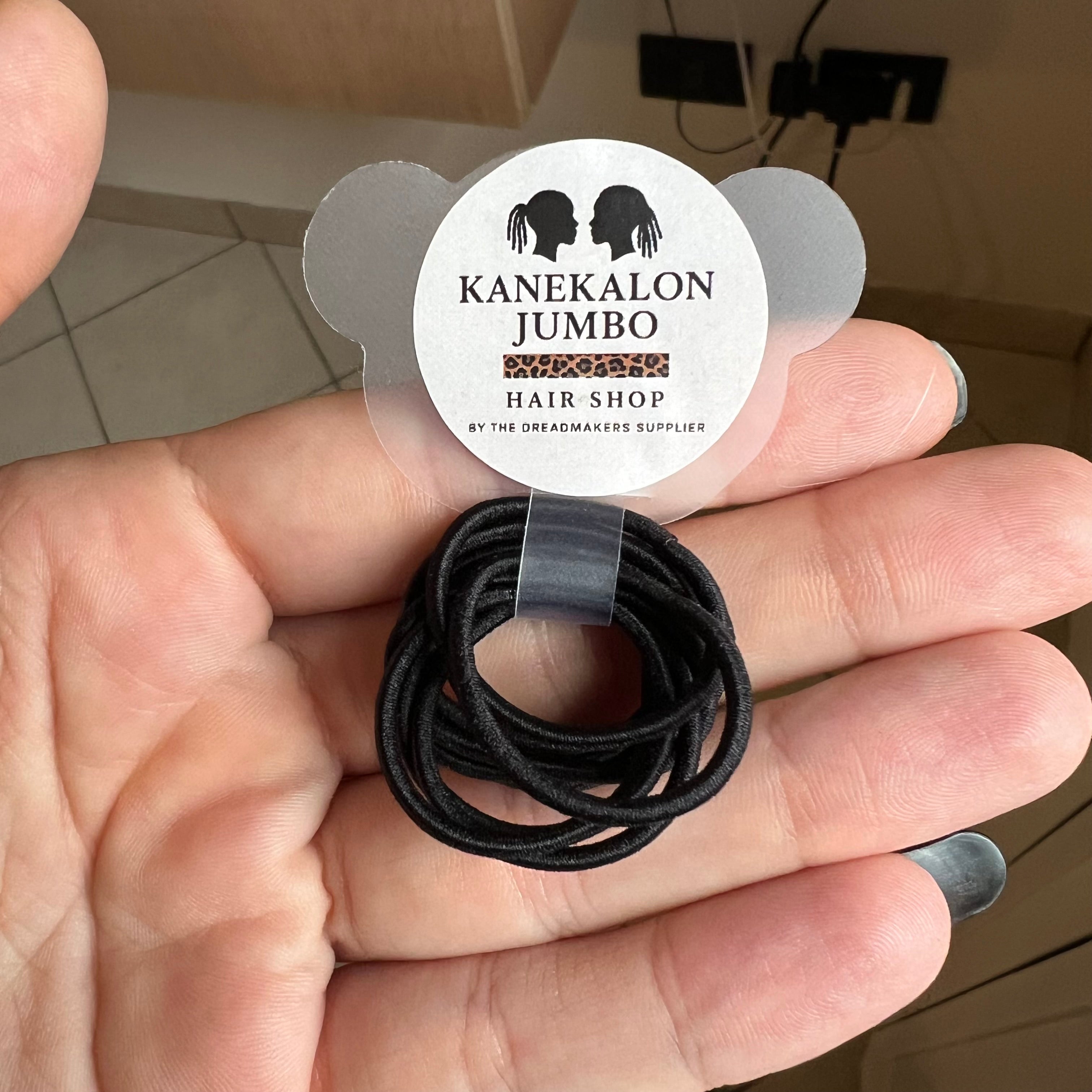 Mini Elastici Riutilizzabili per Dreadlocks e Hairstyling – 10 pz | Ø 2 mm – Uso Professionale