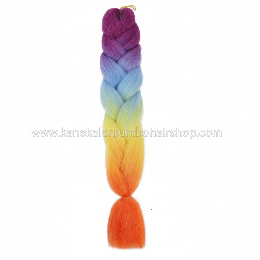 Multicolor Coarse Jumbo Hair | 100 g | 60 cm | Fibra Ad Alta Temperatura