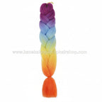 Multicolor Coarse Jumbo Hair | 100 g | 60 cm | Fibra Ad Alta Temperatura