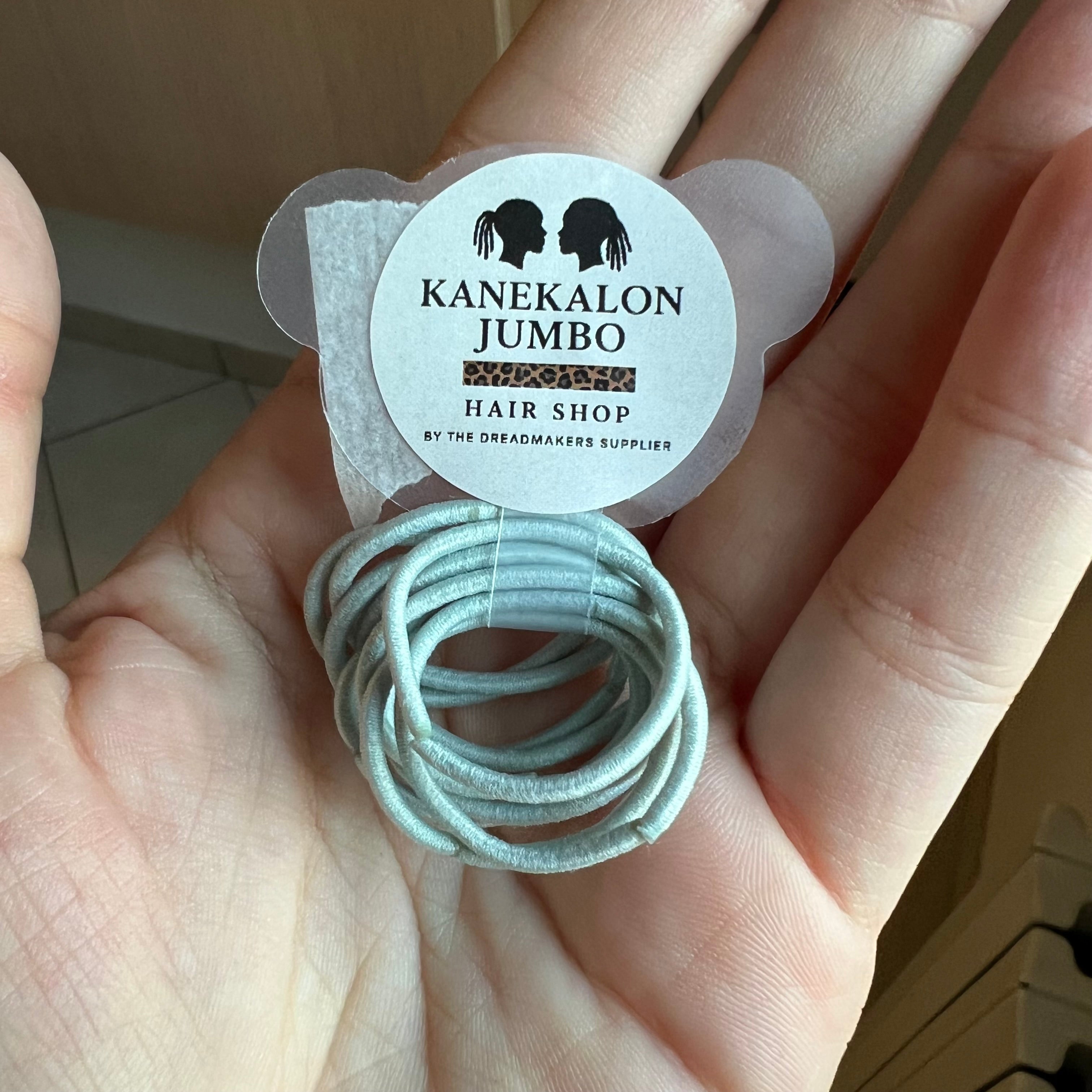 Mini Elastici Riutilizzabili per Dreadlocks e Hairstyling – 10 pz | Ø 2 mm – Uso Professionale