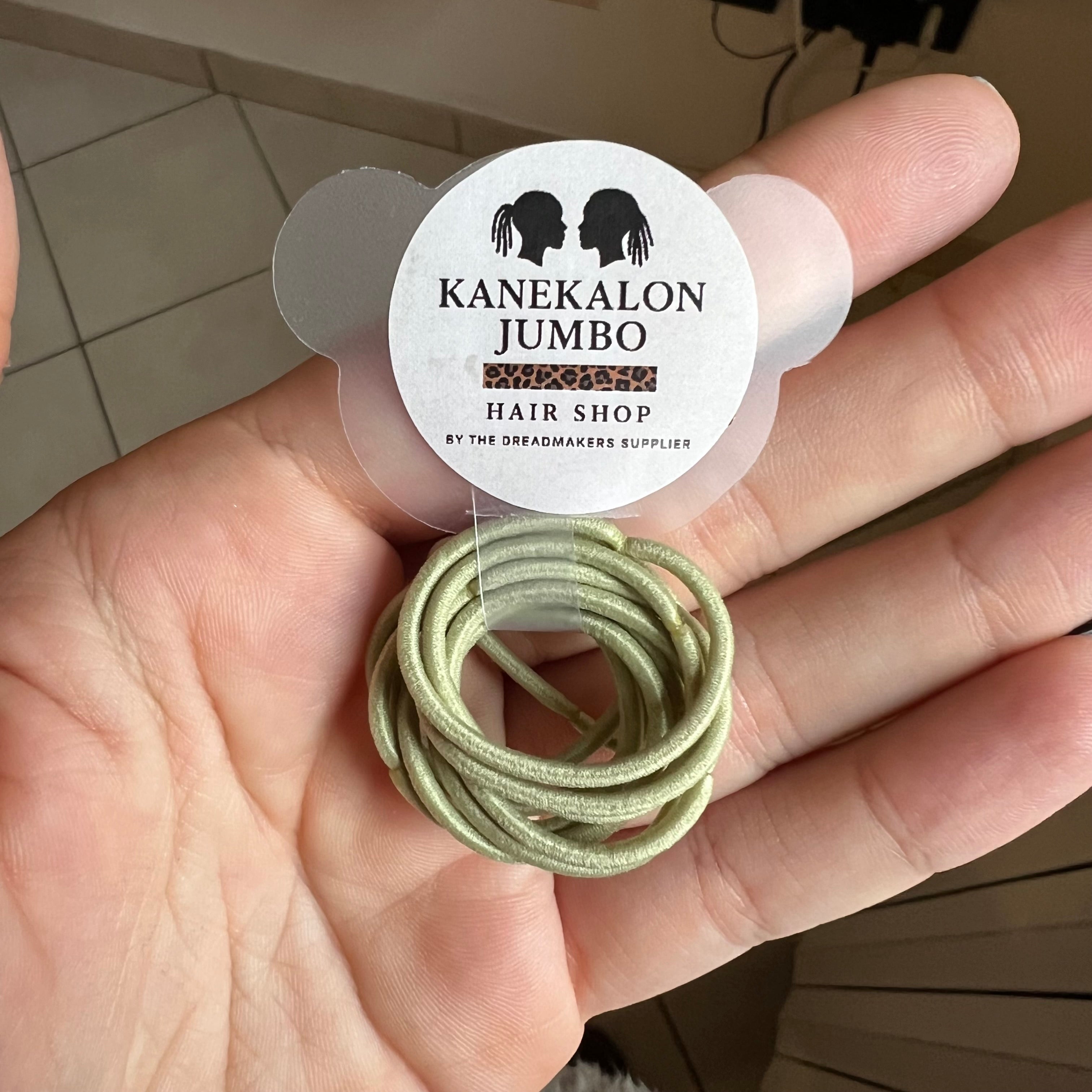 Mini Elastici Riutilizzabili per Dreadlocks e Hairstyling – 10 pz | Ø 2 mm – Uso Professionale