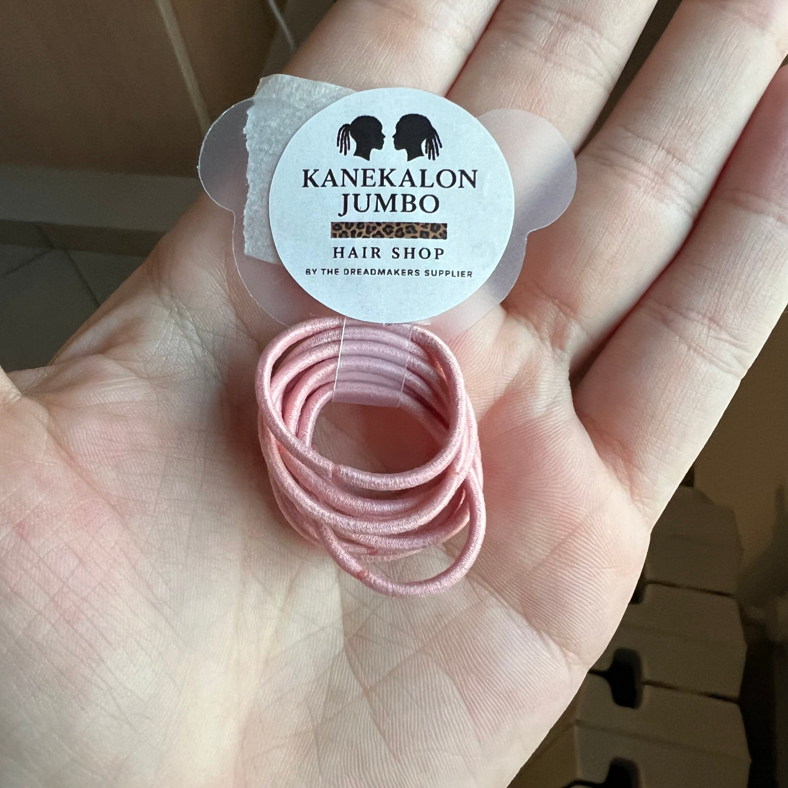 Mini Elastici Riutilizzabili per Dreadlocks e Hairstyling – 10 pz | Ø 2 mm – Uso Professionale