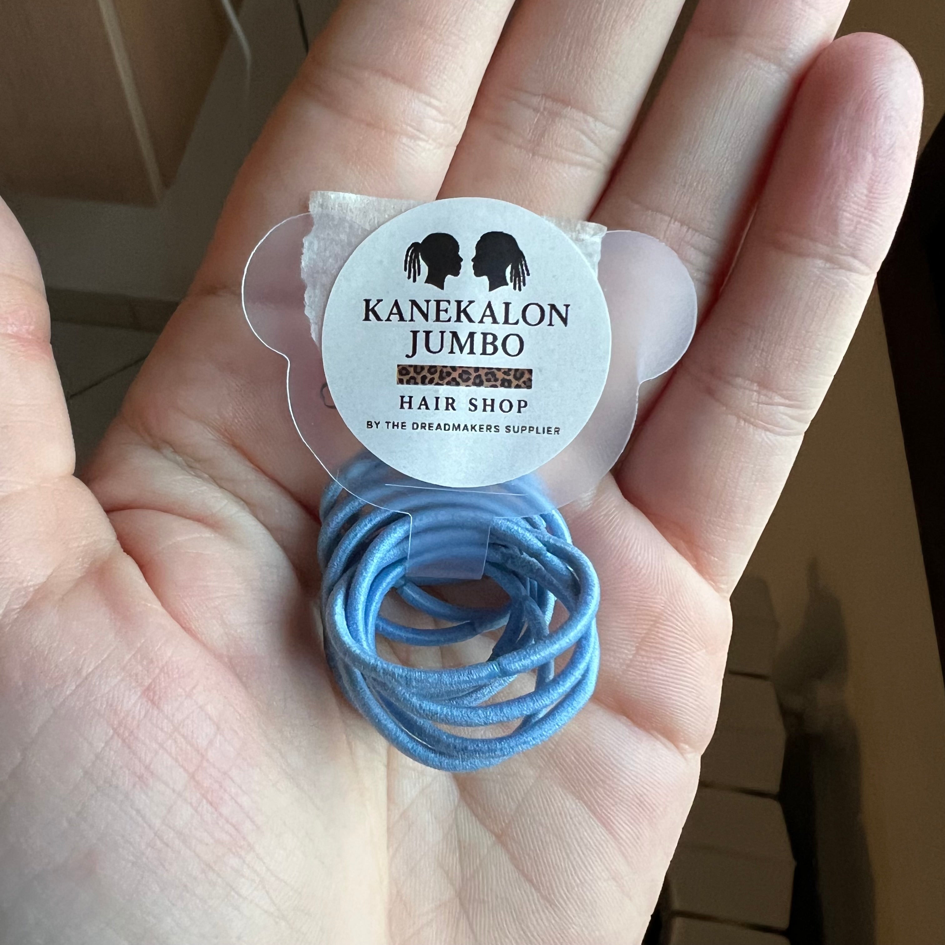 Mini Elastici Riutilizzabili per Dreadlocks e Hairstyling – 10 pz | Ø 2 mm – Uso Professionale