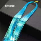 Hair Tinsel 120 cm – Glitter Strands for Braids, Boho Styles and Dreadlocks