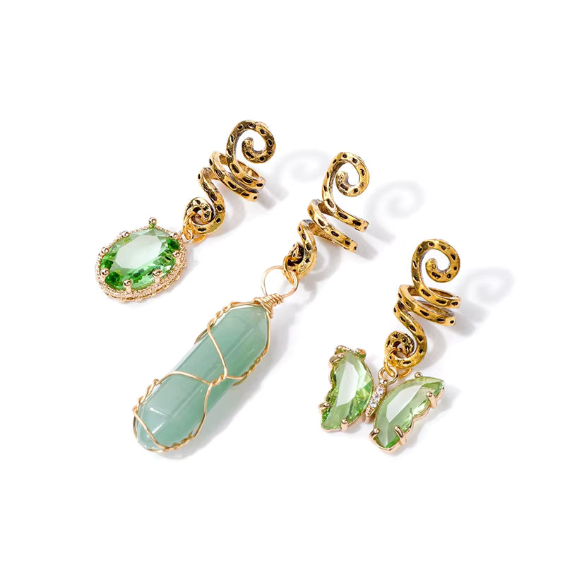 💎 Set of 3 Natural Stone Charms