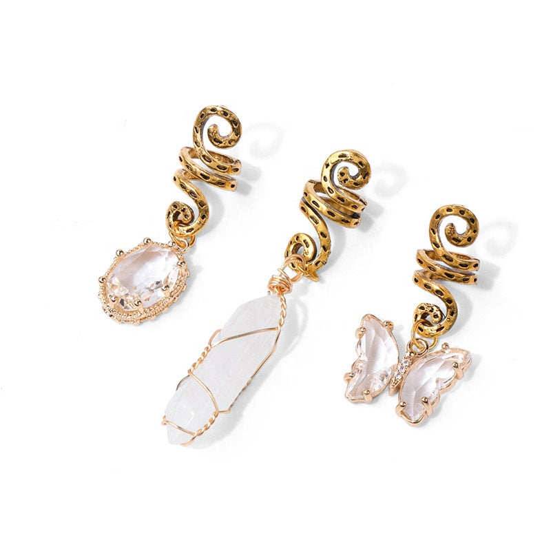 💎 Set of 3 Natural Stone Charms