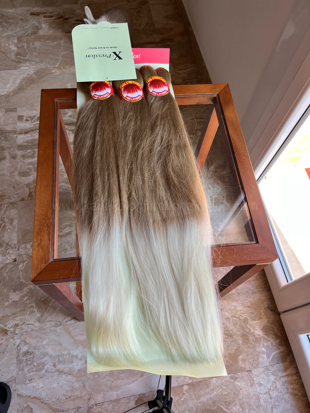 3X EZ Braid Confezione Risparmio Pre Stretched Kanekalon Hair 52” 270 g