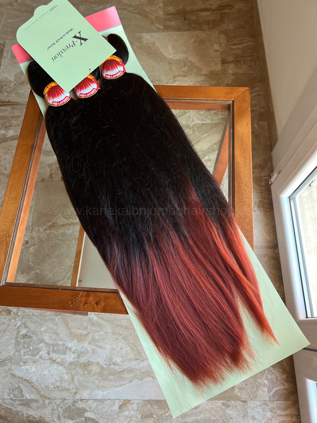 3X EZ Braid Confezione Risparmio Pre Stretched Kanekalon Hair 52” 270 g