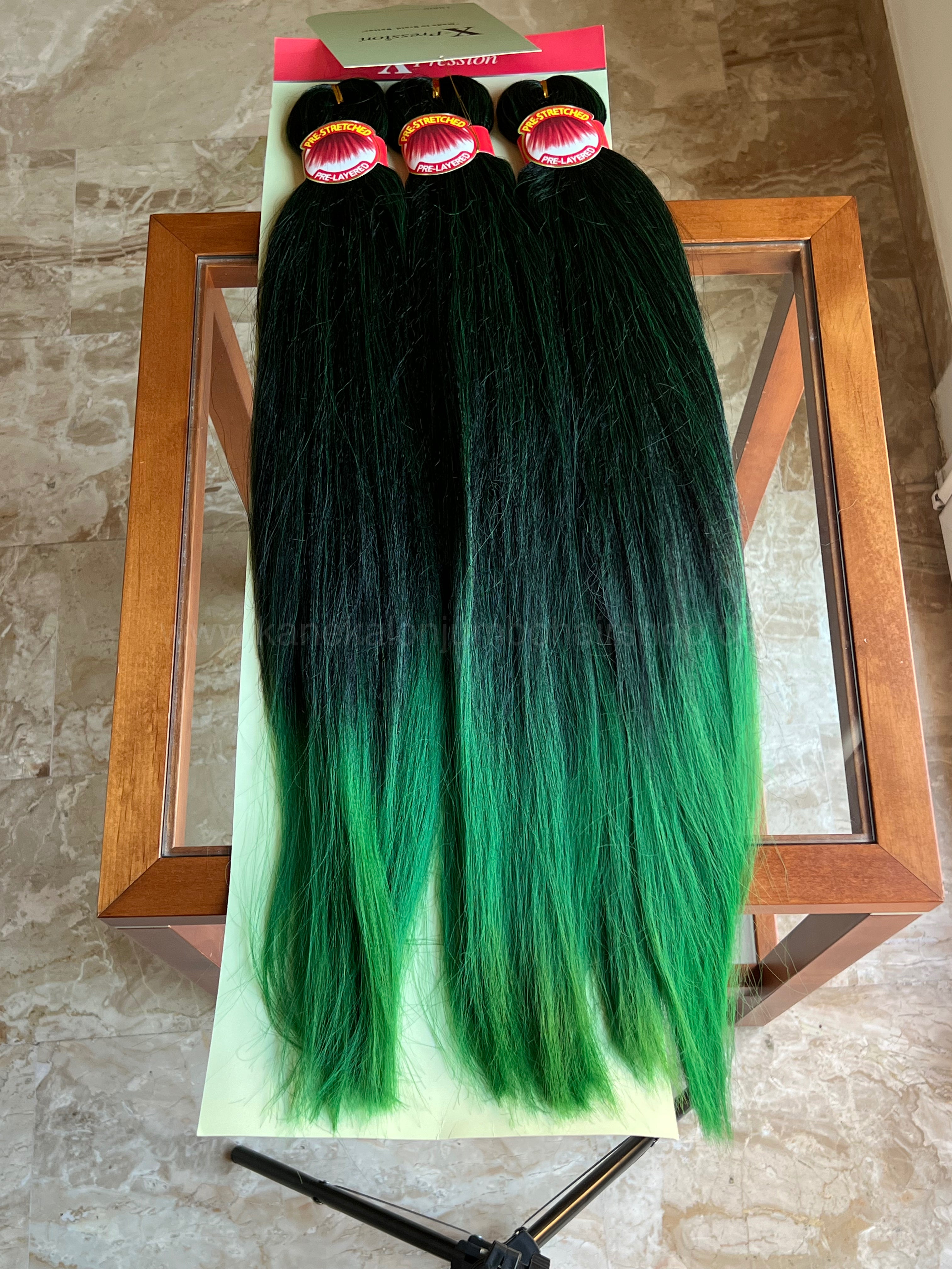 3X EZ Braid Confezione Risparmio Pre Stretched Kanekalon Hair 52” 270 g